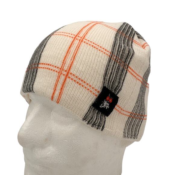 Top of the World Hooters Plaid Owl Beanie Hat - Picture 1 of 7